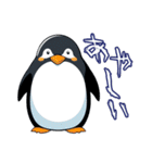 ぽっちゃりとしたペンギンの日常スタンプ（個別スタンプ：31）
