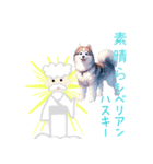 くすっと笑える仙人の犬種ダジャレPop-Up（個別スタンプ：16）