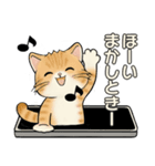 笑顔を運ぶ猫たち ♡ ポジティブ（関西弁）（個別スタンプ：7）