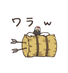 太りすぎた鶴と龍（個別スタンプ：29）