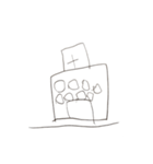 私の子どもが書いた絵（個別スタンプ：3）