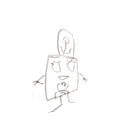 私の子どもが書いた絵（個別スタンプ：5）