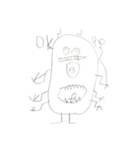 私の子どもが書いた絵（個別スタンプ：8）