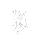 私の子どもが書いた絵（個別スタンプ：9）