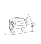 私の子どもが書いた絵（個別スタンプ：16）