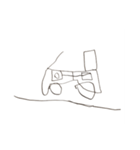 私の子どもが書いた絵（個別スタンプ：17）