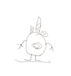 私の子どもが書いた絵（個別スタンプ：18）