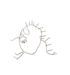 私の子どもが書いた絵（個別スタンプ：23）