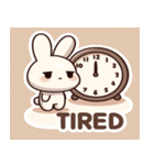 元気なうさぎの日常（個別スタンプ：2）