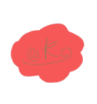 おしゃれ文字スタ（個別スタンプ：6）