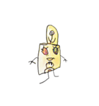 子どもの絵（カラーバージョン）（個別スタンプ：4）
