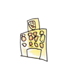 子どもの絵（カラーバージョン）（個別スタンプ：11）