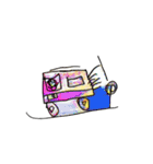 子どもの絵（カラーバージョン）（個別スタンプ：18）