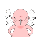 いろいろハダカデバネズミ（個別スタンプ：3）