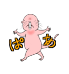 いろいろハダカデバネズミ（個別スタンプ：7）
