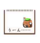 たぬきー！！！！！（個別スタンプ：4）