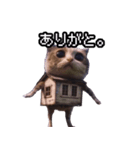 猫ミーム【戸建て猫】（個別スタンプ：6）