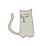 猫かどうかも怪しいな【ネコ】（個別スタンプ：4）