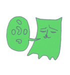 猫かどうかも怪しいな【ネコ】（個別スタンプ：15）