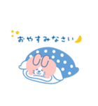 大人かわいい敬語＊しろいくまちゃん（個別スタンプ：22）