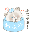 ねこ？(あいさつ)（個別スタンプ：29）