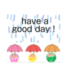 雨の日だってハレ！（個別スタンプ：5）