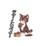 可愛い子猫のひまつぶし-1（個別スタンプ：7）