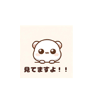 ポチクマくんの日常のあれこれ（個別スタンプ：3）