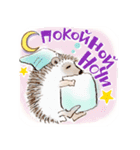 毎日使えるロシア語ハリネズミスタンプ（個別スタンプ：12）