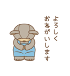 うちのぬいぐるみ [color]（個別スタンプ：16）