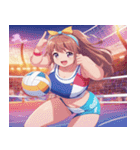 Volleyball Sweeties 2（個別スタンプ：5）