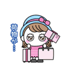 りぼんOLのお出かけ（個別スタンプ：9）