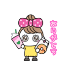 りぼんOLのお出かけ（個別スタンプ：11）