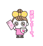 りぼんOLのお出かけ（個別スタンプ：13）