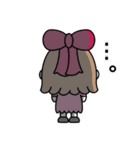りぼんOLのお出かけ（個別スタンプ：18）