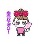 りぼんOLのお出かけ（個別スタンプ：27）
