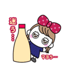 りぼんOLのお出かけ（個別スタンプ：28）