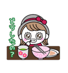 りぼんOLのお出かけ（個別スタンプ：31）