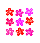 花のギフト用の絵文字（個別スタンプ：7）