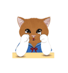 ゴージャスな猫の絵文字Gwendolyn Marjorie（個別スタンプ：21）