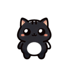 まるまる黒猫のほっこりスタンプ（個別スタンプ：29）
