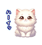 パール色の猫スタンプ3〔関西弁〕（個別スタンプ：25）