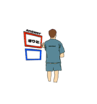 二択の雰囲気イケメン（個別スタンプ：1）