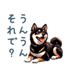 毎日使える黒柴犬【かわいい・日常会話】（個別スタンプ：25）