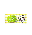 動物イラスト手描き挨拶（個別スタンプ：1）