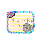 動物イラスト手描き挨拶（個別スタンプ：40）