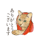 丁寧語ねこ リアルイラスト VOL.02（個別スタンプ：5）