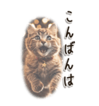 敬語でご挨拶 ねこ編(BIG)（個別スタンプ：18）