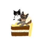 05 ペット on the cake♡【valentine】（個別スタンプ：11）