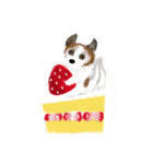 05 ペット on the cake♡【valentine】（個別スタンプ：19）